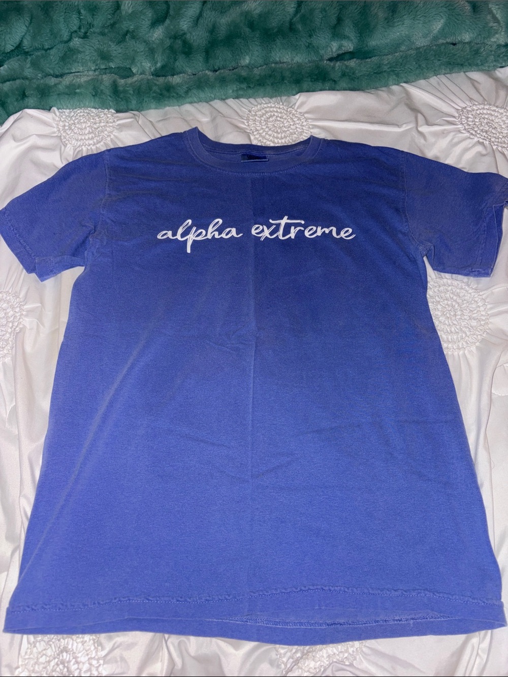 Comfort Colors Kids Short Sleeve Tee - Royal Blue "alpha extreme"